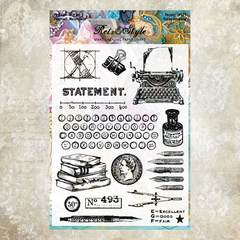 Clear Silicone Stamps 12