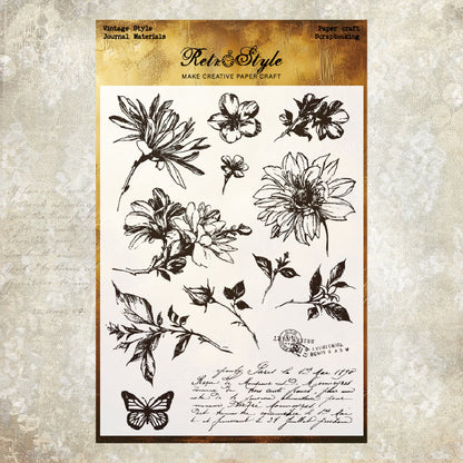 Clear Silicone Stamps 09