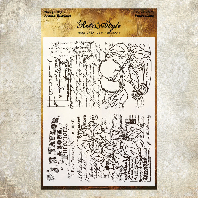 Clear Silicone Stamps 09