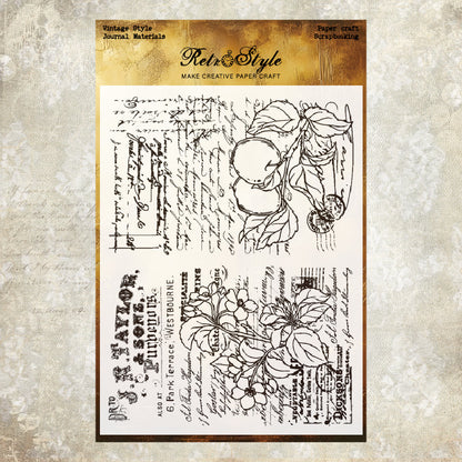 Clear Silicone Stamps 09