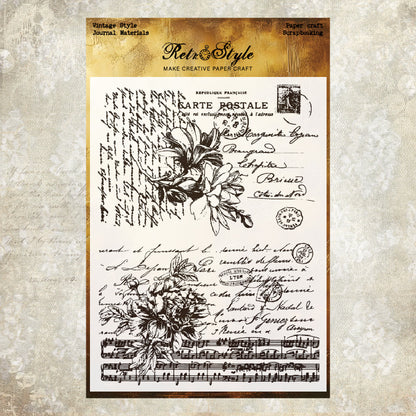 Clear Silicone Stamps 09