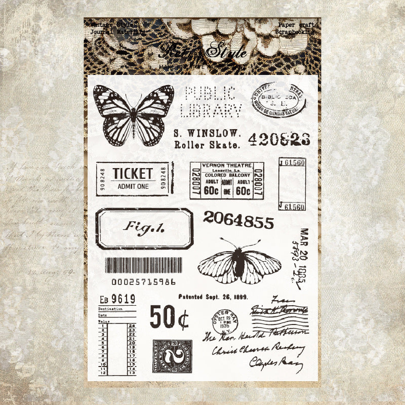 Clear Silicone Stamps 07