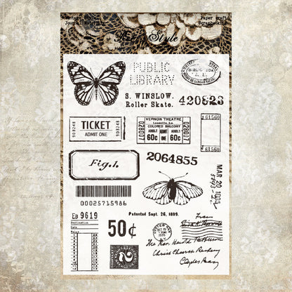 Clear Silicone Stamps 07