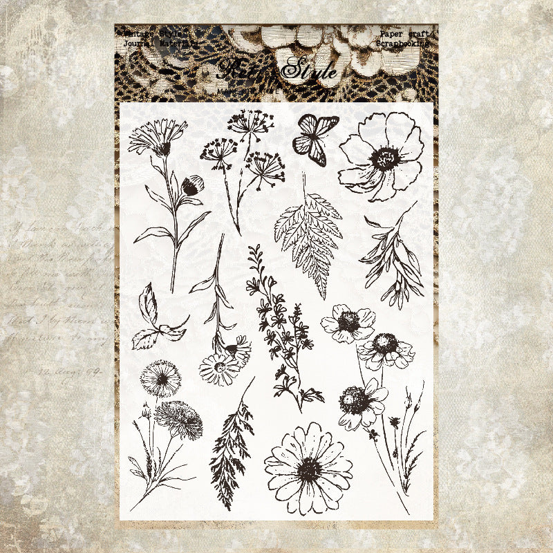 Clear Silicone Stamps 07