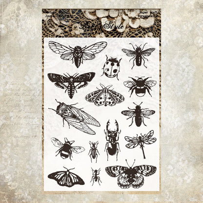 Clear Silicone Stamps 07