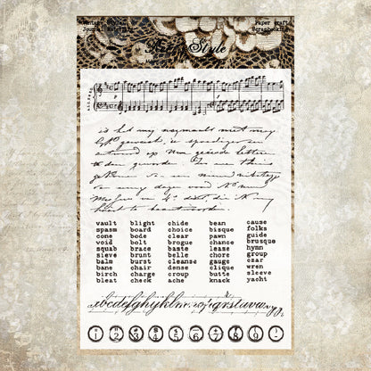 Clear Silicone Stamps 07