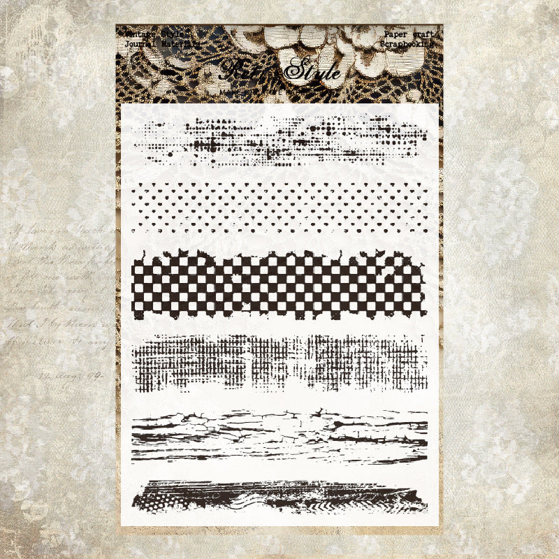 Clear Silicone Stamps 07