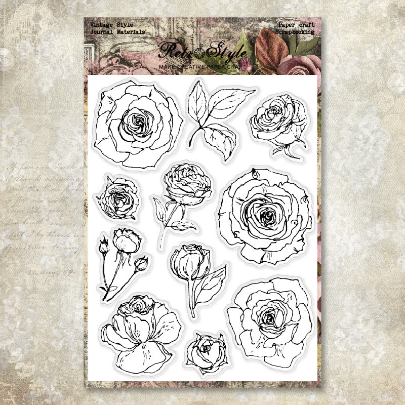 Clear Silicone Stamps 11