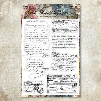 Clear Silicone Stamps 06