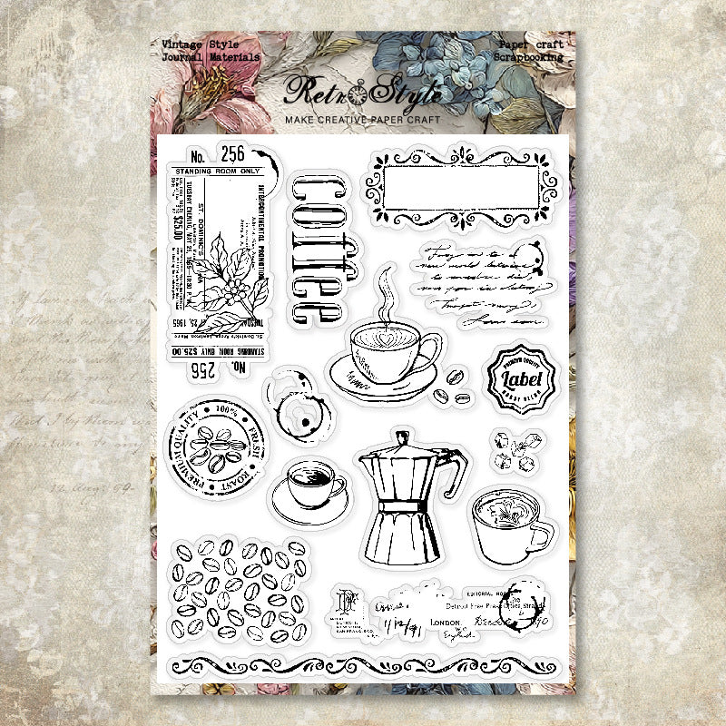 Clear Silicone Stamps 06