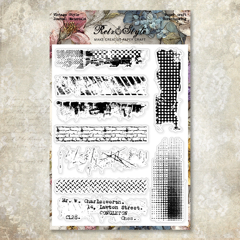 Clear Silicone Stamps 06