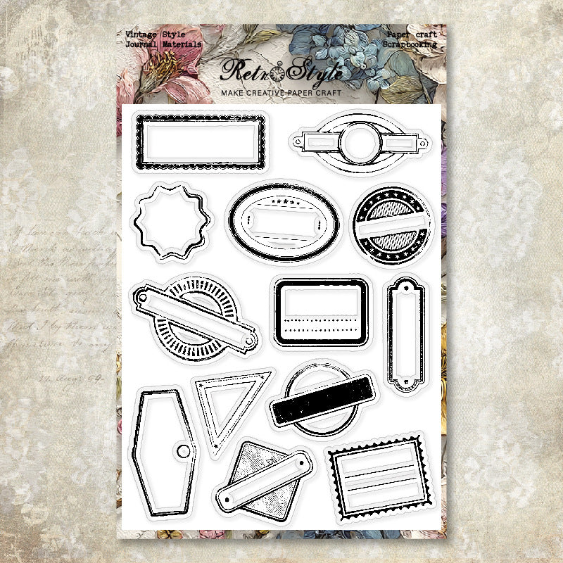 Clear Silicone Stamps 06