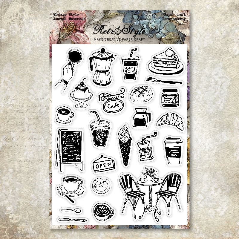 Clear Silicone Stamps 06