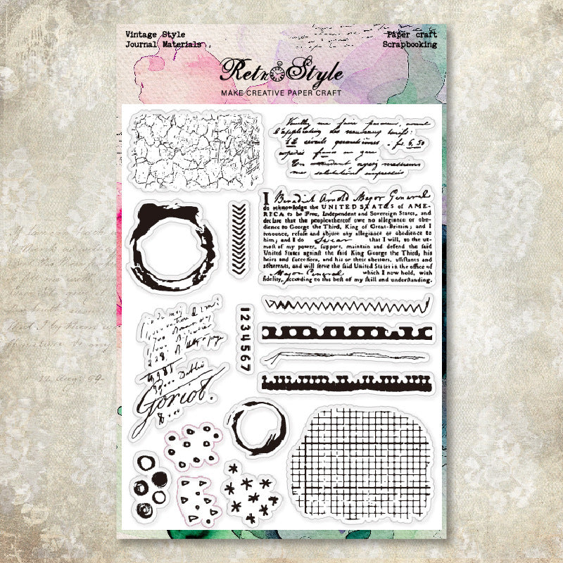 Clear Silicone Stamps 03