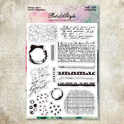 Clear Silicone Stamps 03