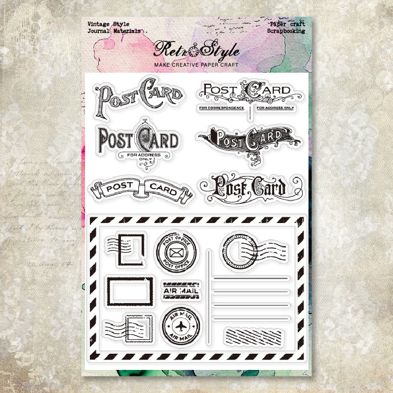 Clear Silicone Stamps 03