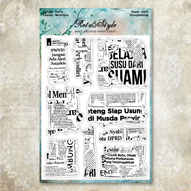 Clear Silicone Stamps 01