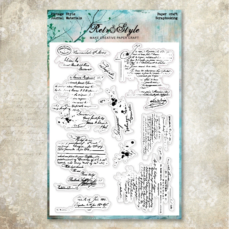 Clear Silicone Stamps 01