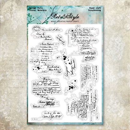 Clear Silicone Stamps 01