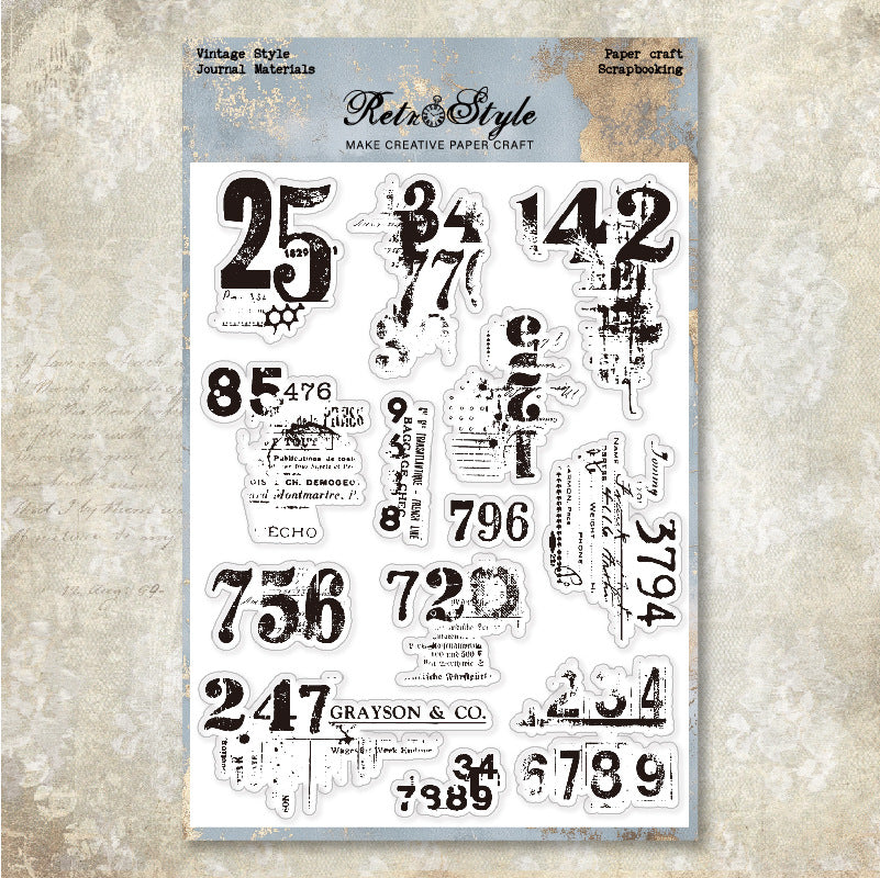 Clear Silicone Stamps 02