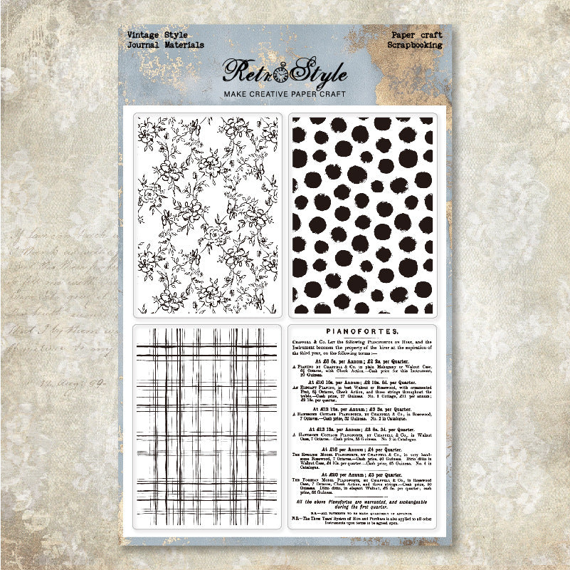 Clear Silicone Stamps 02