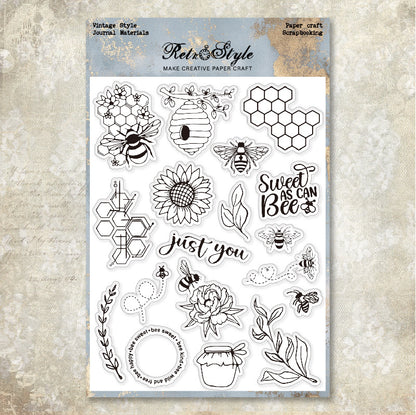 Clear Silicone Stamps 02