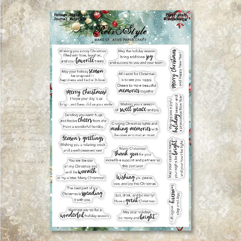 Clear Silicone Stamps 13