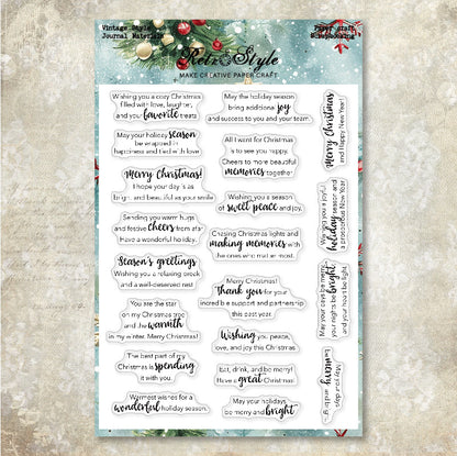 Clear Silicone Stamps 13