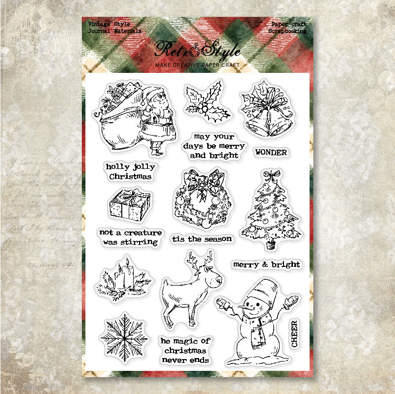 Clear Silicone Stamps 14