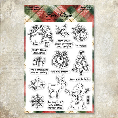 Clear Silicone Stamps 14