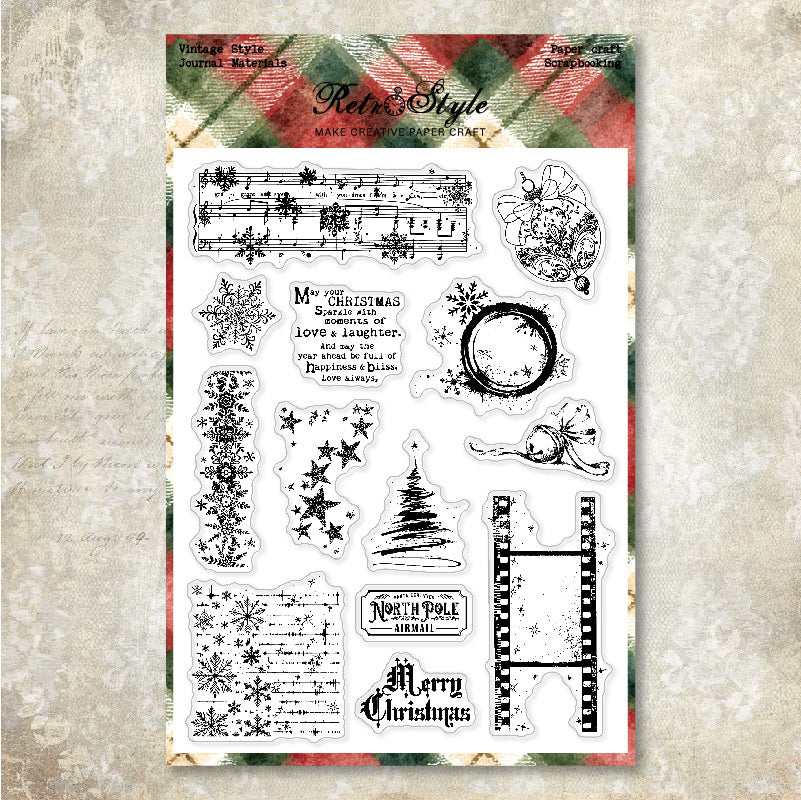 Clear Silicone Stamps 14