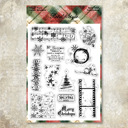 Clear Silicone Stamps 14