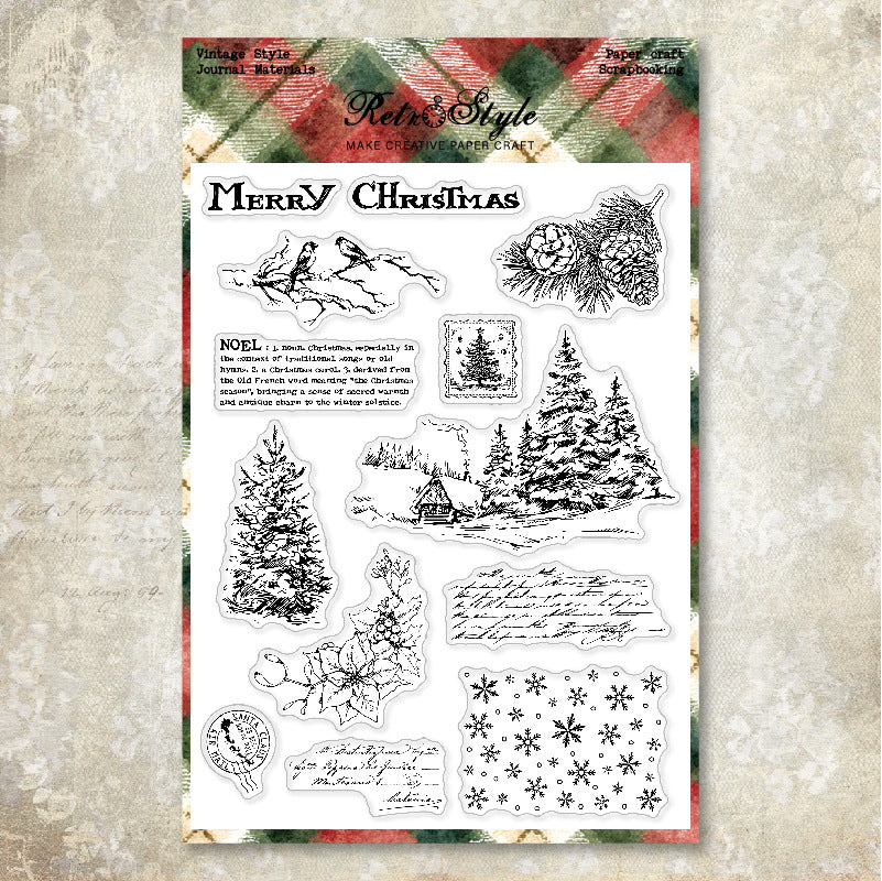 Clear Silicone Stamps 14