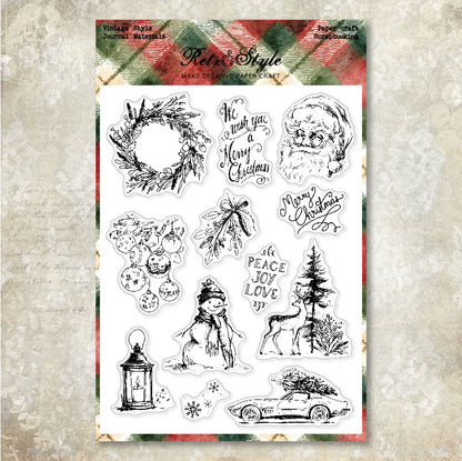 Clear Silicone Stamps 14