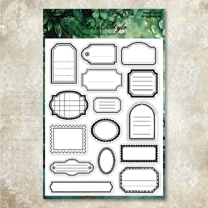 Clear Silicone Stamps 15