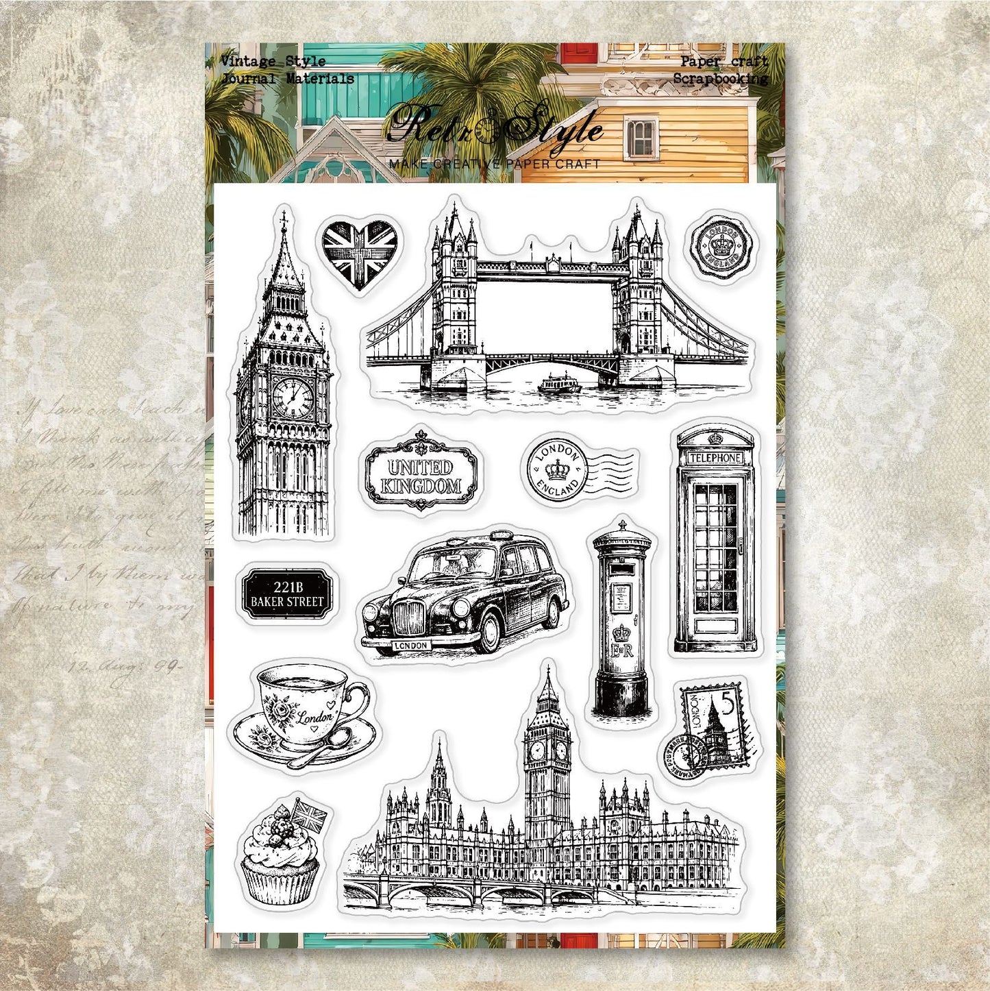Clear Silicone Stamps 16