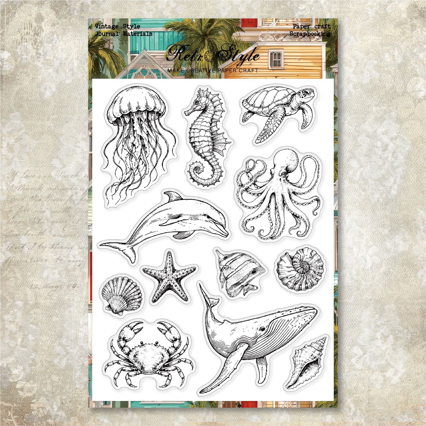 Clear Silicone Stamps 16