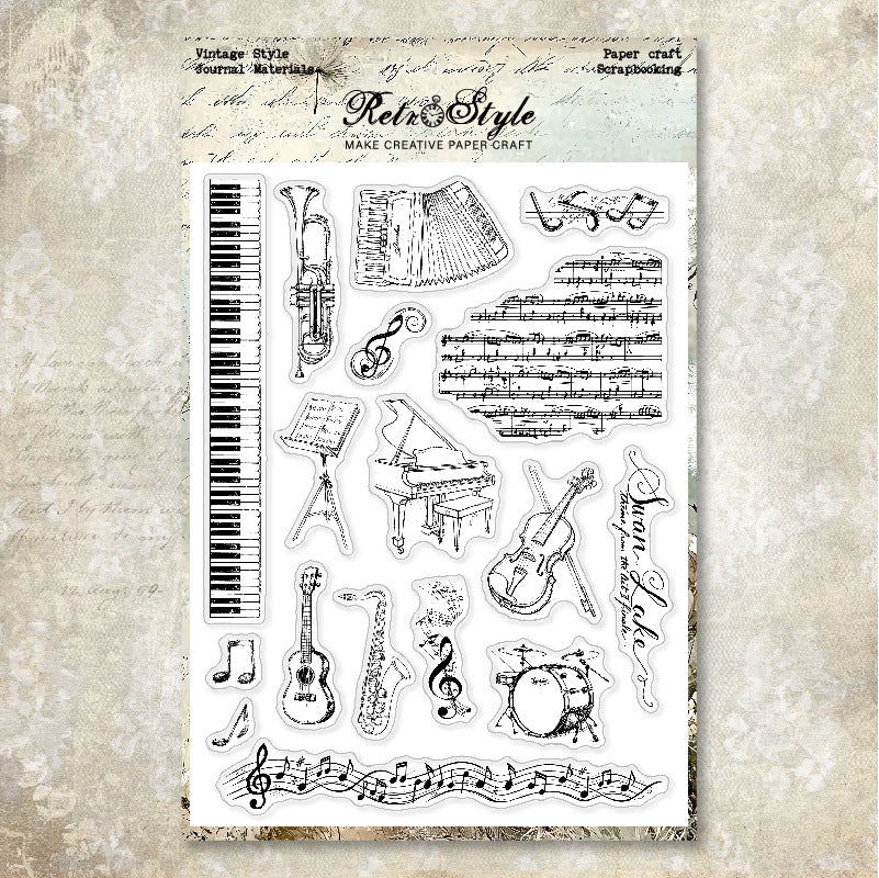 Clear Silicone Stamps 18