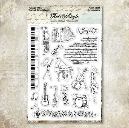 Clear Silicone Stamps 18
