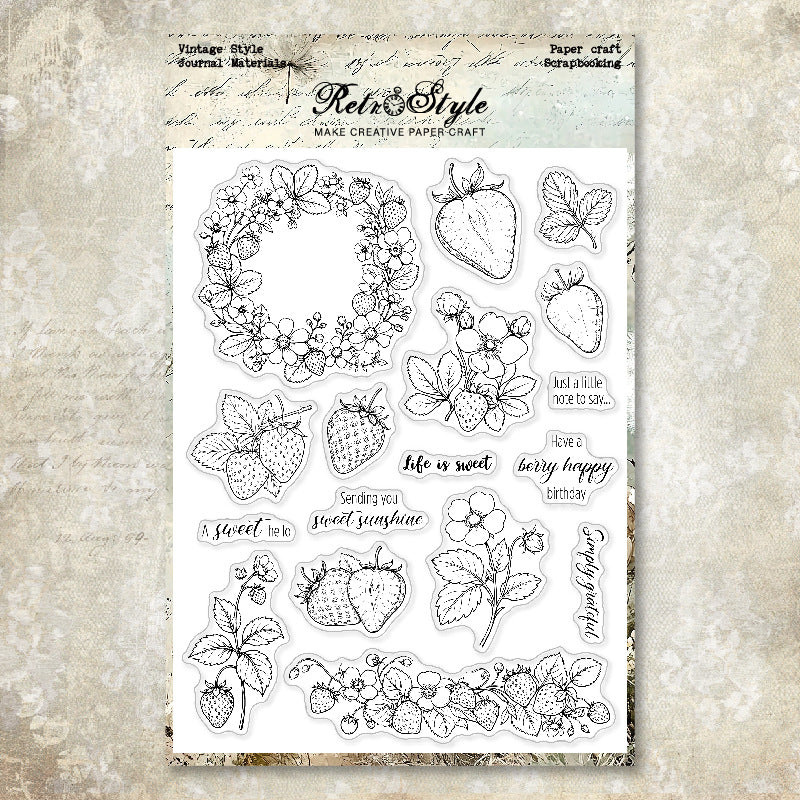 Clear Silicone Stamps 18