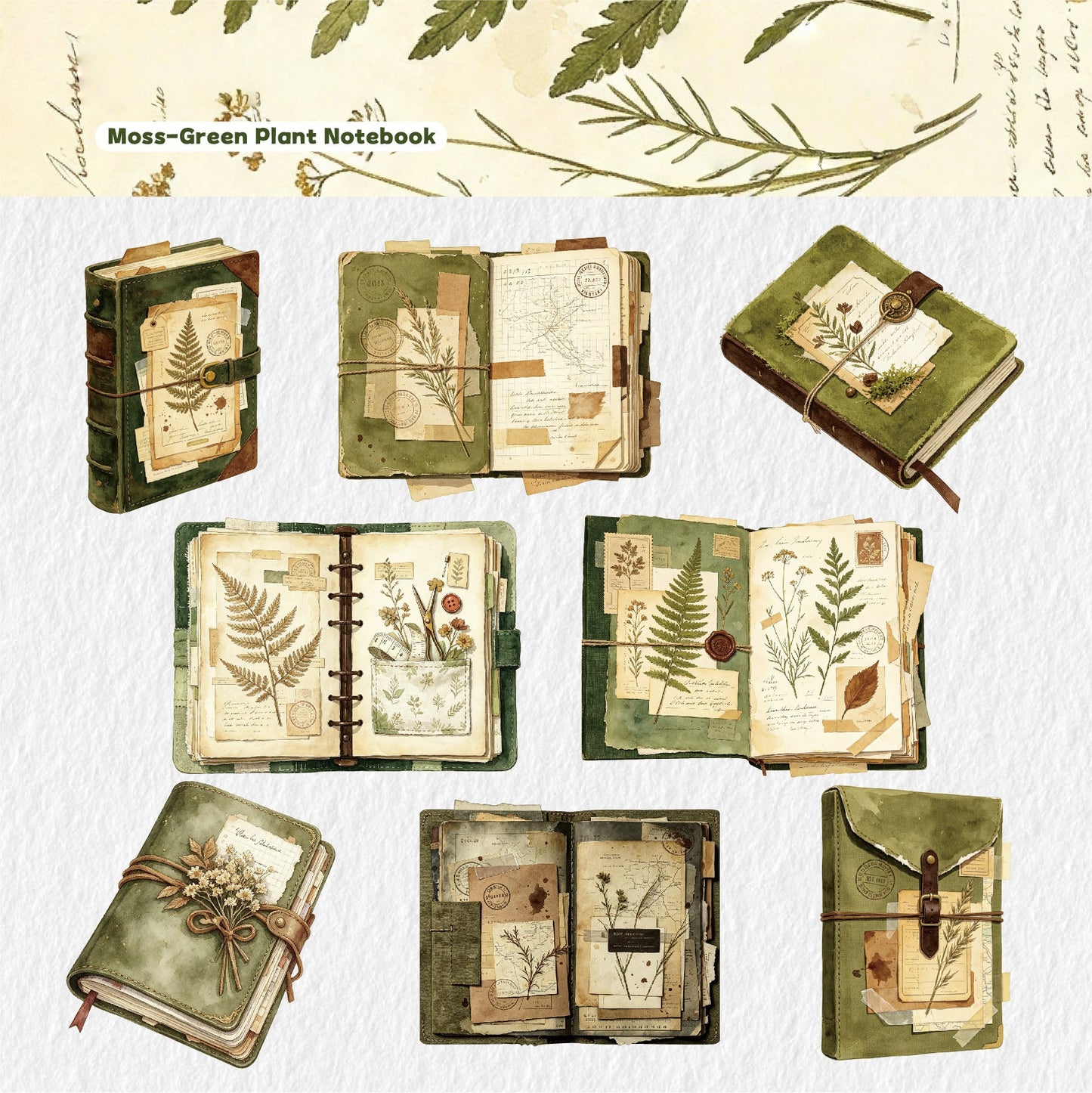 Vintage Books Stickers