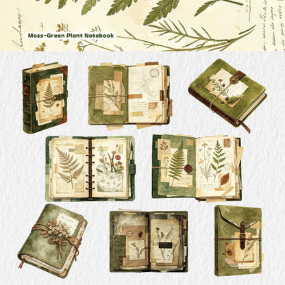 Vintage Books Stickers