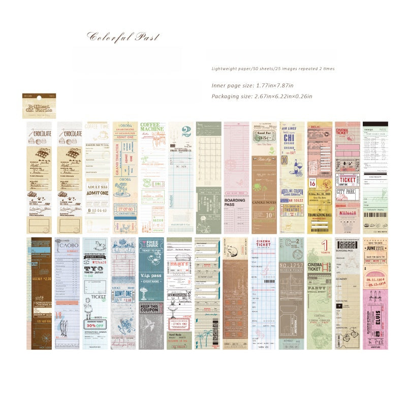 Colorful Memories Memo Pad