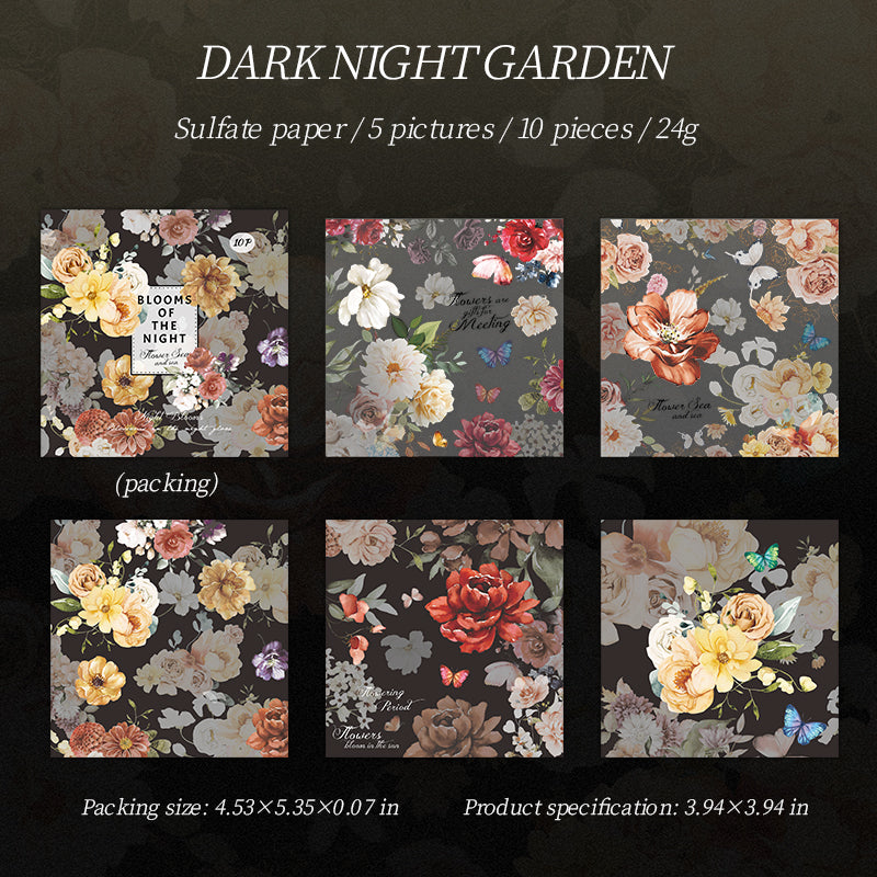 Night Bloom Stickers