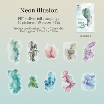 Gilded Glow Stickers