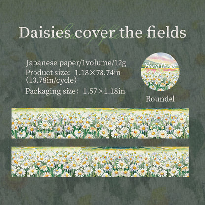 Floral Sea Washi Tape