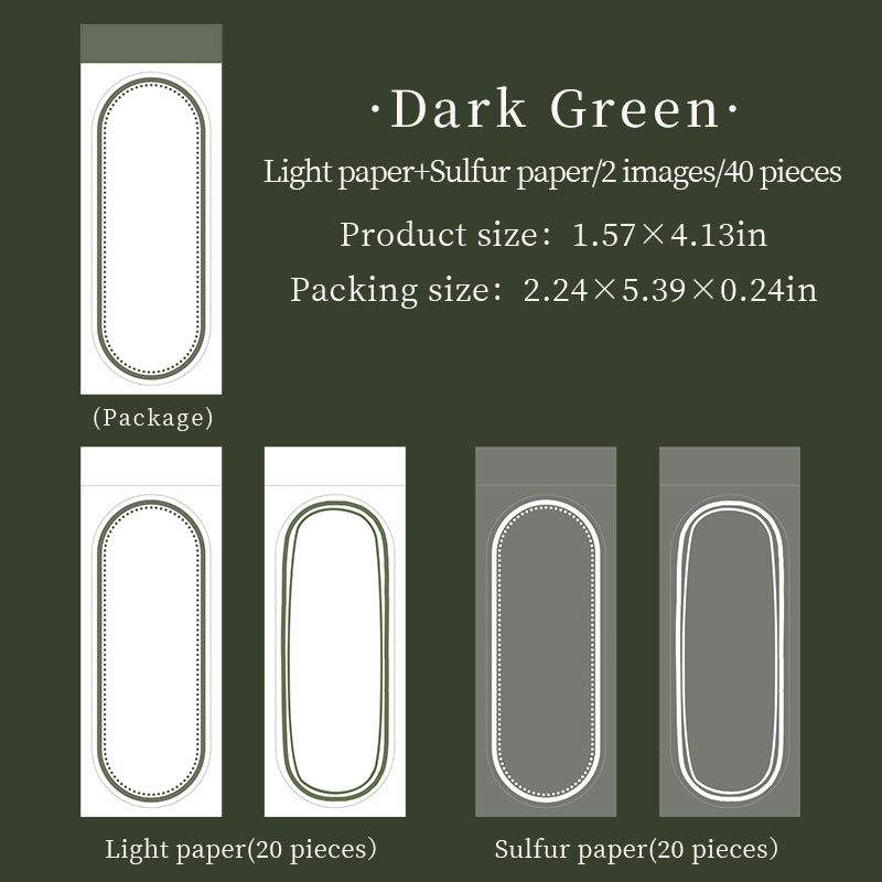 Pocket Frame Memo Pad