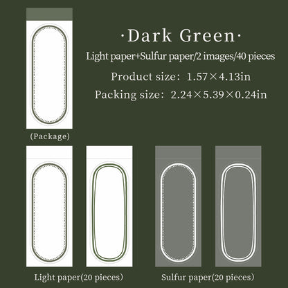 Pocket Frame Memo Pad