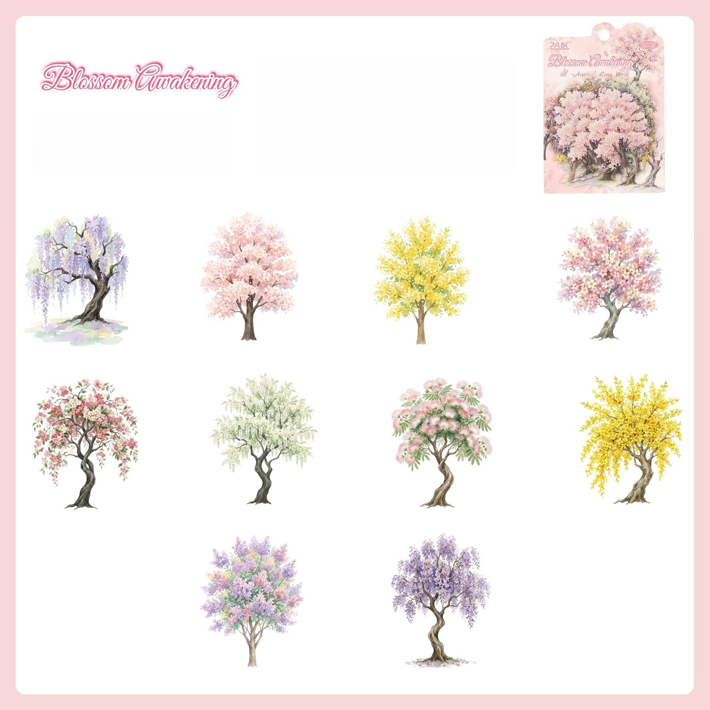 Seasonal Woodland Stickers