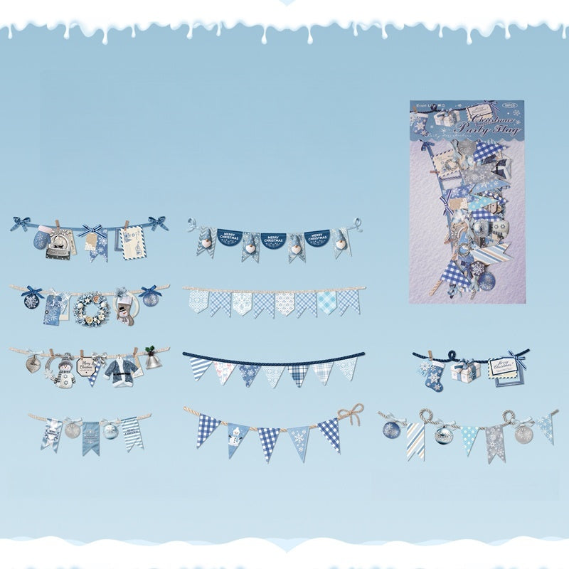 Christmas Bunting Stickers